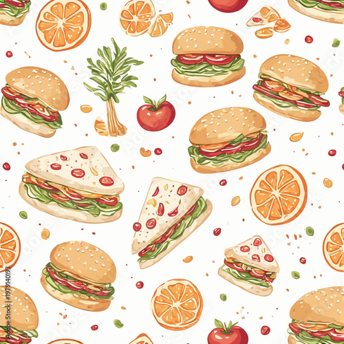 Pattern Food Design Very Cool