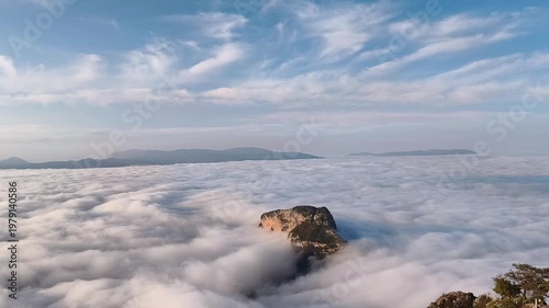 Sunrise at  Four Sticks Lookout in Mexico