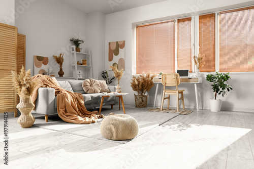 Interior of stylish living ...