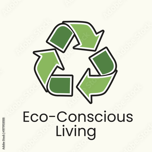 eco recycling green arrow icon good for infographic and website item