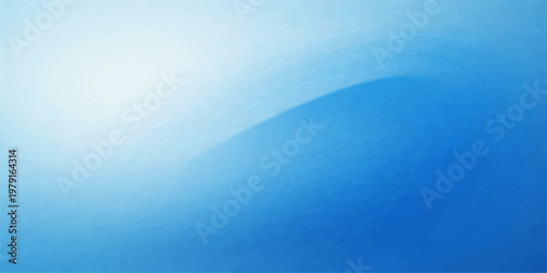 Deep blue abstract background of clear ocean waves and sunlight reflecting on the underwater surface with a bright summer horizon