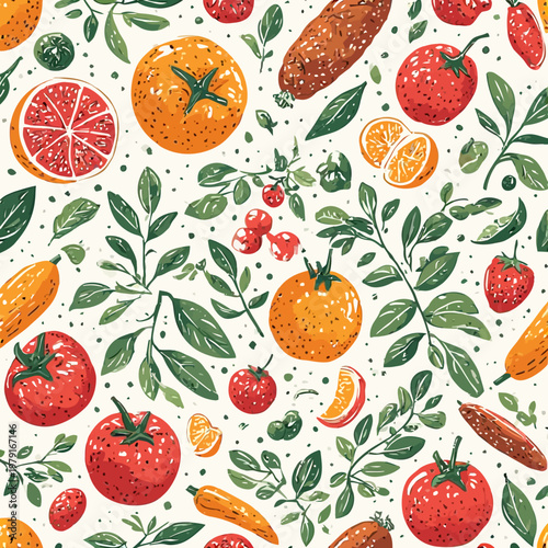 pattern food design very cool