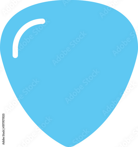 Guitar pick icon collection group flat line solid vector music instrument plectrum symbol design isolated on white background for app web logo ui pack editable stroke.