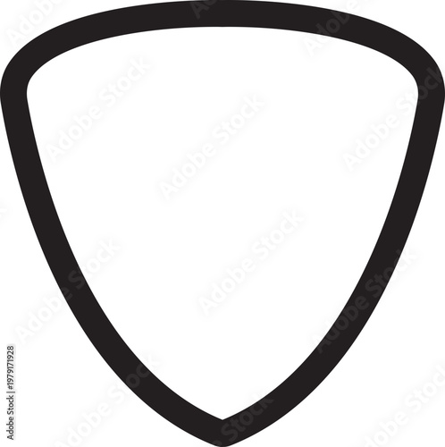 Guitar pick icon collection group flat line solid vector music instrument plectrum symbol design isolated on white background for app web logo ui pack editable stroke.