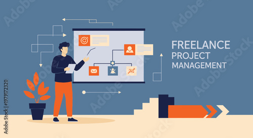 Freelance Project Management Presentation: Workflow, Planning, and Success