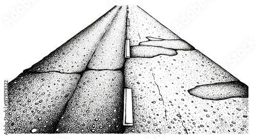 Ancient Egyptian Pyramid Construction Illustration.