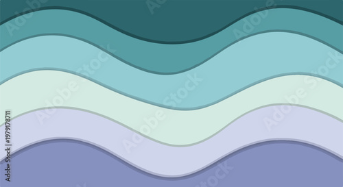 Wavy Lines in Various Shades.