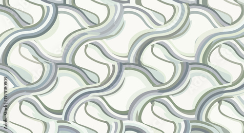 Wavy Patterned Fabric or Material Design.