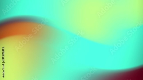 Abstract Vibrant Blurred Gradient Waves Motion Background.