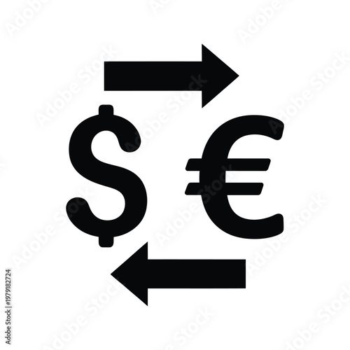 Circular flow diagram showing financial transactions and economic circulation process with arrows and dollar symbols