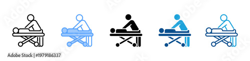 Medical Operation icon multiple style and collection