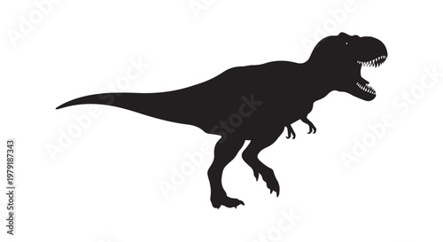 A sleek black crow soaring against a stark white background with a dramatic silhouette