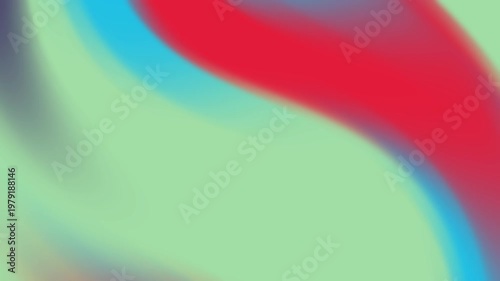 Colorful Abstract Wavy Motion Background Loop.