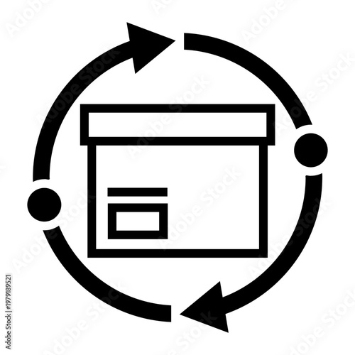packaging Line Icon