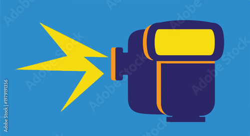 Flash Photography Camera Equipment Studio Lighting.