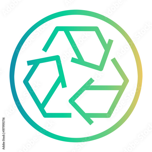 packaging Line Gradient Icon