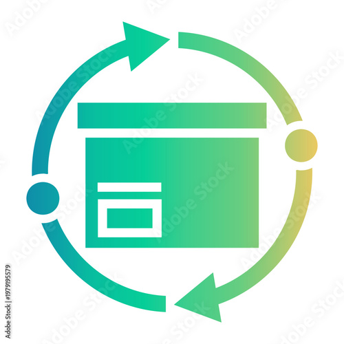 packaging Gradient icon