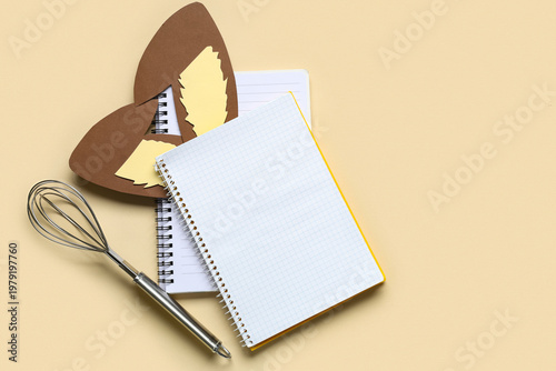 Blank notepads for recipes ...