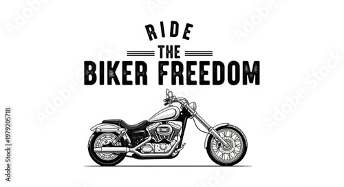 Biker Freedom Motorcycle Ride.