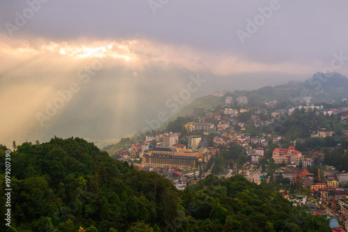 Natural and urban views of Vietnam