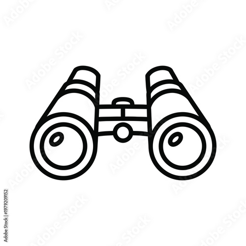 Binoculars Symbol Vision Commercial Insight