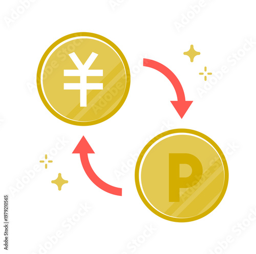 ポイントとお金の交換イメージ　日本円