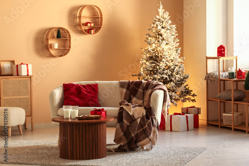 Stylish interior of modern ...