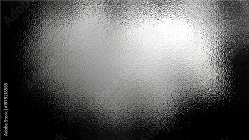 Vector An abstract close-up shot of granulated salt crystals on a dark surface, highlighting the unique texture and the way light interacts with the delicate grains.