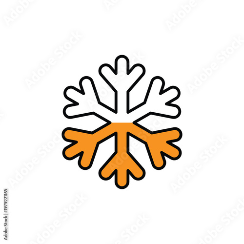 Fotografia Thawing Ice Icon