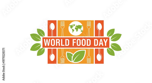 World Food Day Logo Design.