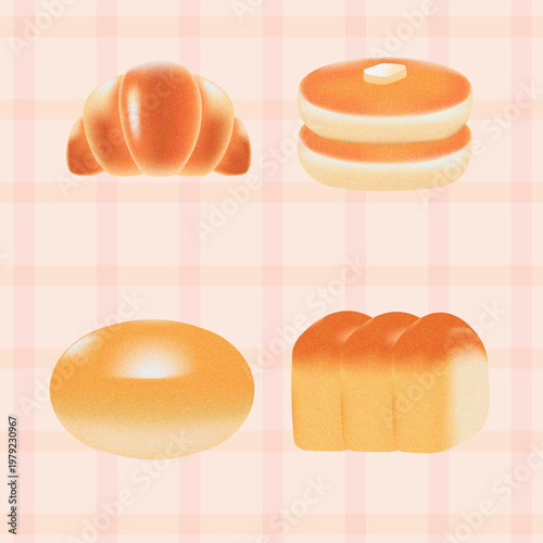 vector illustration of bread