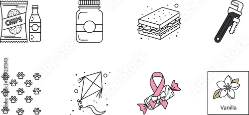 Digital Media and Streaming Interface Concept Featuring Video Thumbnails Content Grid Entertainment Platform UI and Online Viewing Experience Design