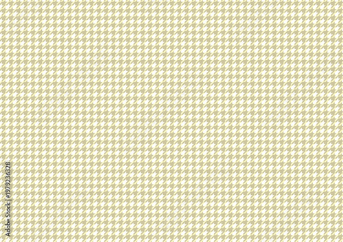 【日本の伝統模様】千鳥・千鳥格子のシームレスパターン（黄系） / Chidori & Chidori-goushi (Houndstooth) – Japanese Traditional Seamless Pattern Set (Yellow Tones)