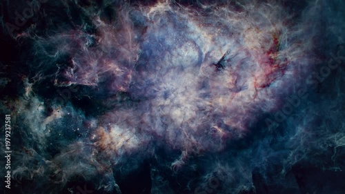 Nebula Dark Clouds Deep Space Motion Loop