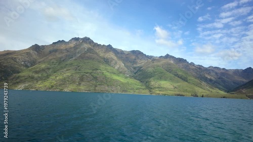 Mountain Lake Under Soft Clouds