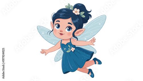 A child in winter gear enjoying a snowy day outdoors isolated on transparent background