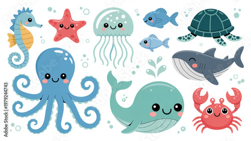 A charming illustration of a cartoon bear holding a cupcake with sprinkles isolated on transparent background