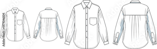 CAD drawing flat vector illustration, architectural floor plan, engineering blueprint, technical construction layout, schematic design, professional industrial project, building development draft