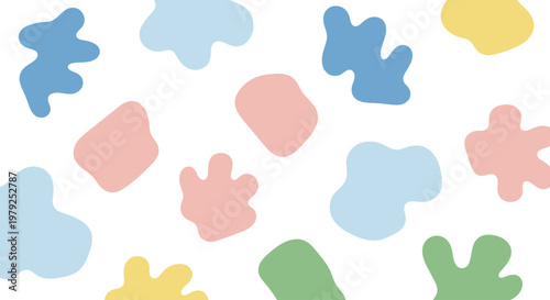 Colorful puzzle pieces isolated white.
