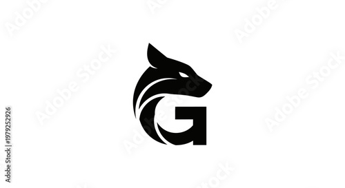 Illustrated mammoth walking across white background vector illustration