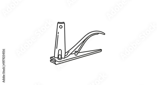 Metal staple remover office tool.