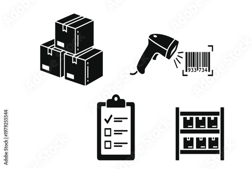 Inventory management and shipping process.