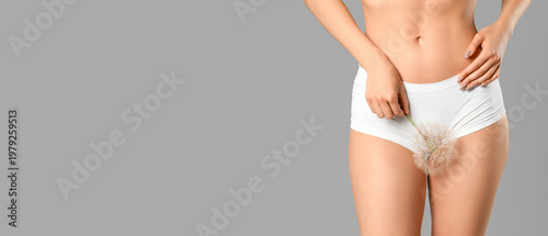 Beautiful young woman with ...