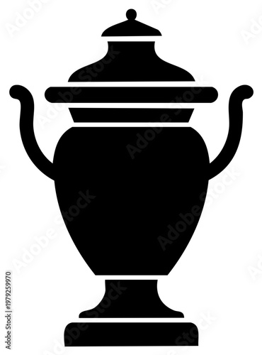 Samovar Silhouette Traditional Teapot Kitchenware Kitchen Utensil