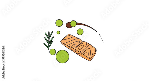 Bread with herbs and green olives.