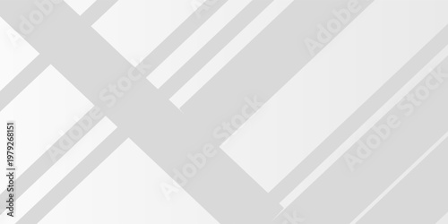Abstract light gray and white geometric background with diagonal stripes and lines
