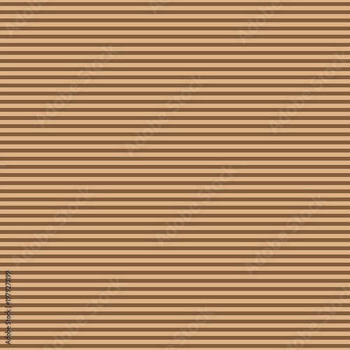 Seamless Earthy Horizontal Stripes Pattern Vector for Textile, Minimalist Background and Wallpaper Design