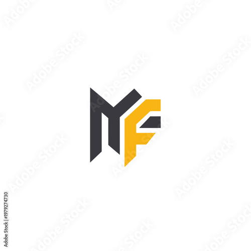 Black and Yellow Letter Logo. Free Download Black and Yellow Letter Logo. - GFXLoad