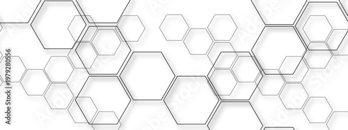 Vector Honeycomb abstract design illustrates cutting edge futuristic technological advancement in science field, geometric and network systems symbolize connectivity and innovation 