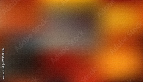Obraz na płótnie An abstract blurred background featuring gradients of warm colors including oran